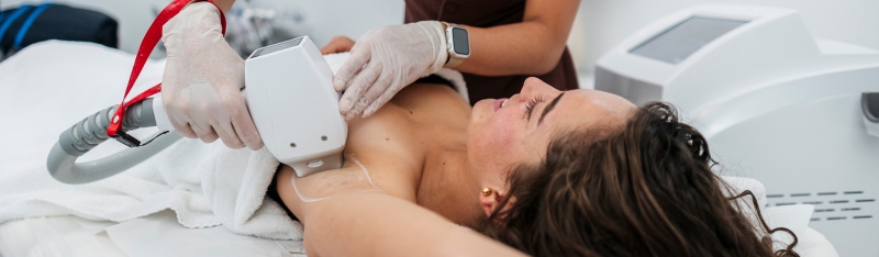 Brazilian laser hair removal treatment at DSL Clinic