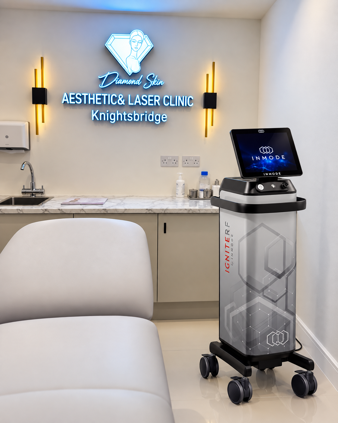 InMode Quantum - RF skin tightening at Diamond Skin Clinic